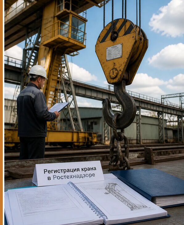 Регистрация крана в Ростехнадзоре в Дмитрах от 16080 р. | Авеста ОТиПБ
